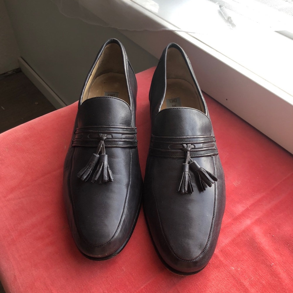 Bruno Magli handmade Italian loafers